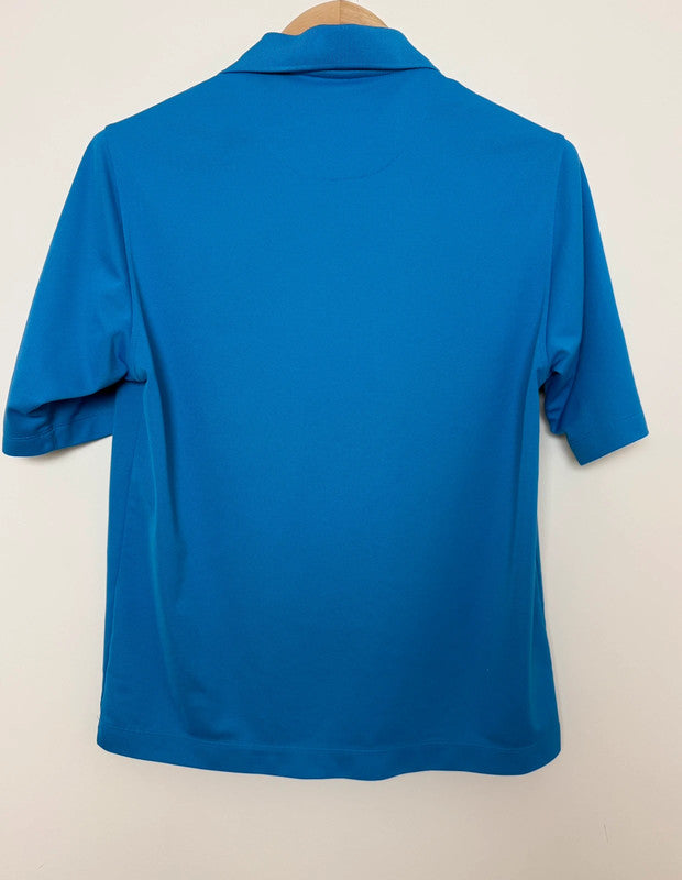 Nike Dri-FIT Vale Do Labo Resort Portugal Blue Golf Polo Shirt - Small