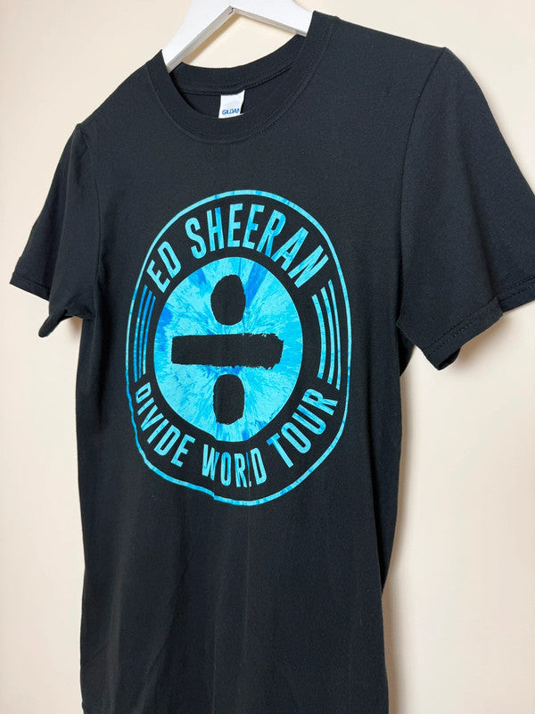 Ed Sheeran Black Divide World Tour Tshirt - Unisex - Small