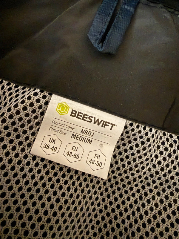 Beeswift Nylon B-Dri Navy Blue Waterproof Windbreaker - New no Tags - Medium