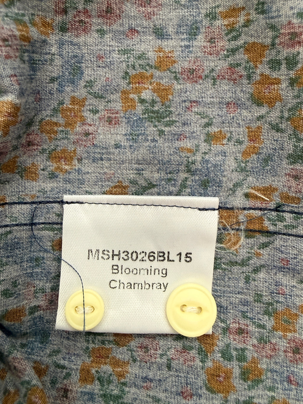 Barbour Beacon Floral Cotton Shirt UK S Blue Liberty Print Button Up