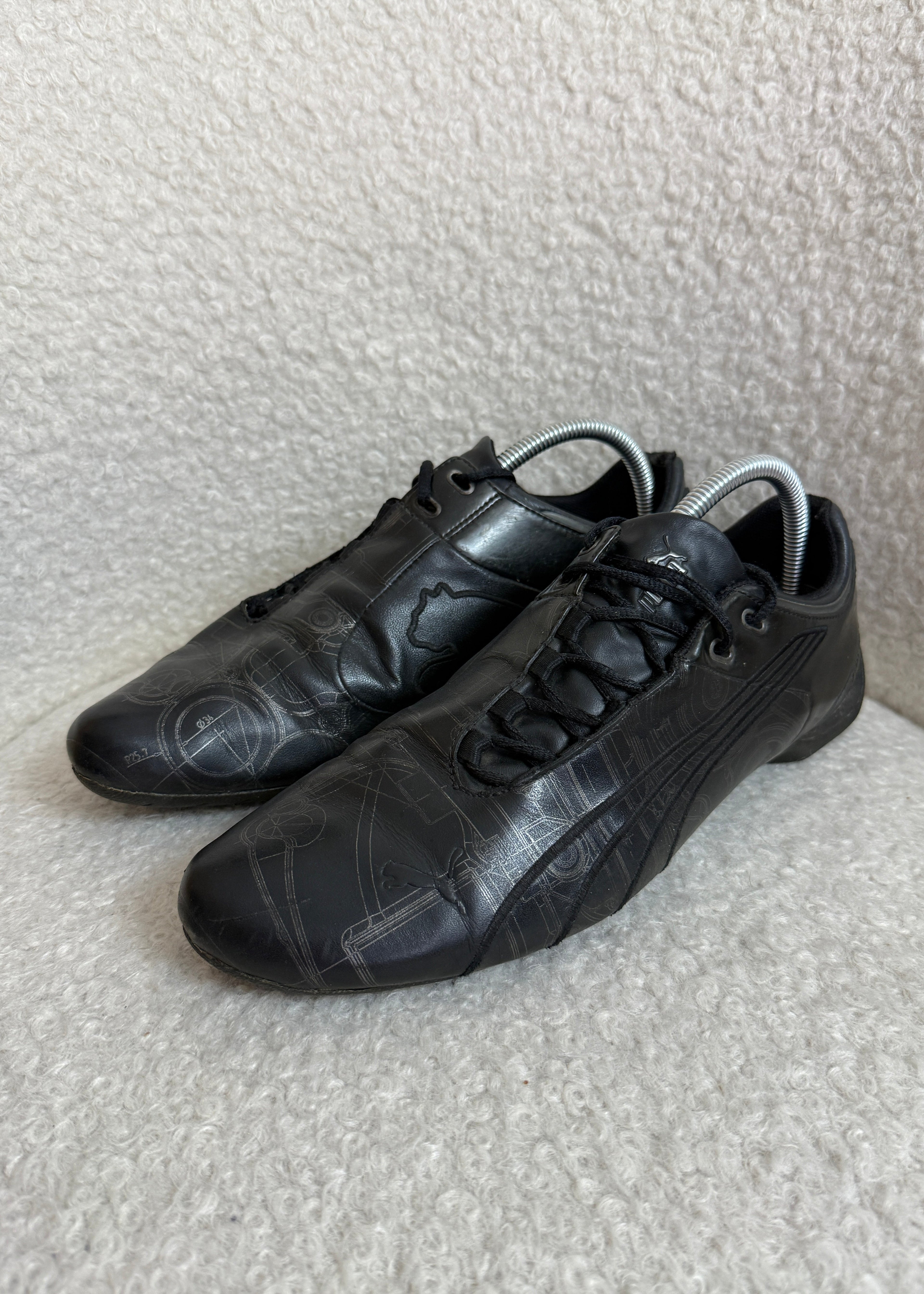 Puma Future Cat Black Motorsport Trainers UK9