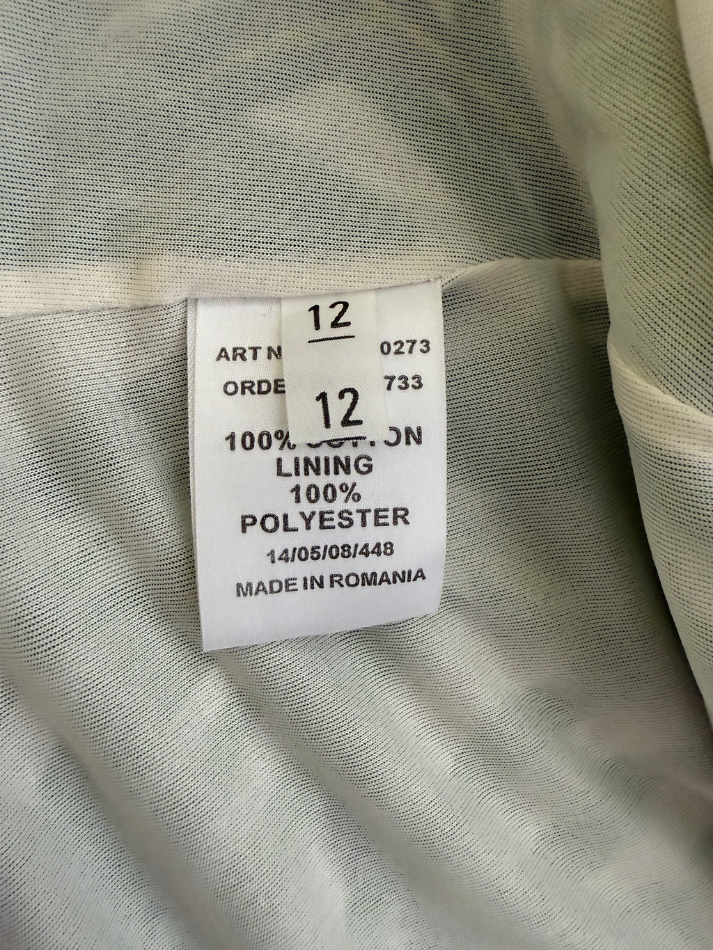 Jane Norman Green Tropical Cotton Mini Dress UK12