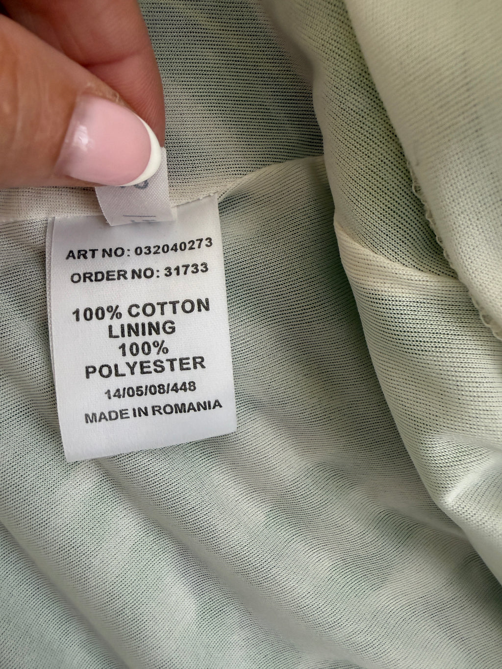 Jane Norman Green Tropical Cotton Mini Dress UK12