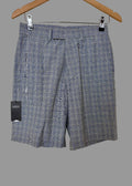 Burton Menswear Grey Check Smart Tailored Shorts W28 BNWT