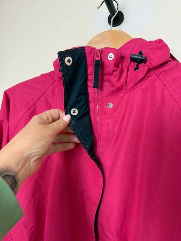 Arctic Storm Wetherby Pink Waterproof Jacket UK 18 Hooded Lightweight