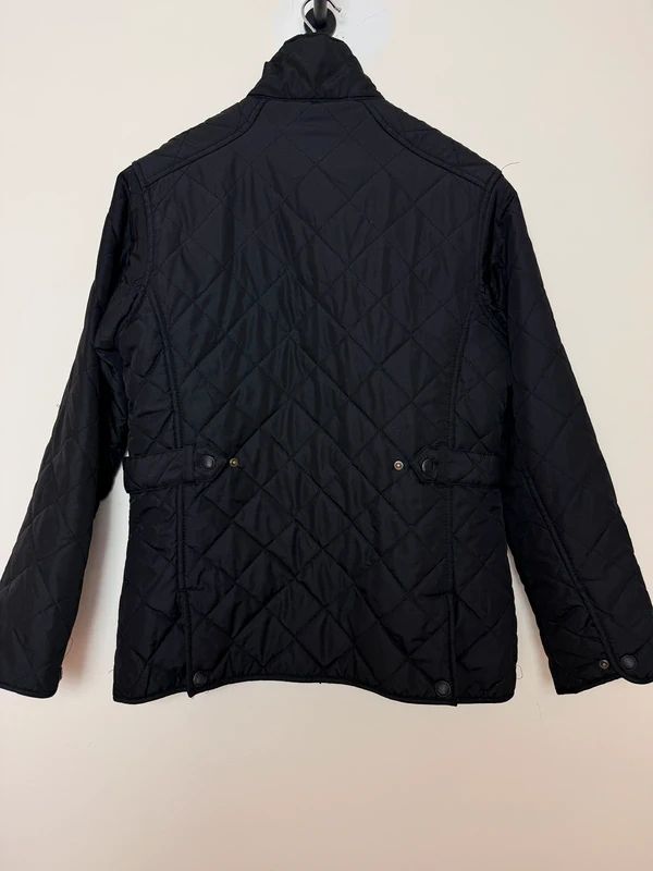 Regatta Tarah Black Diamond Quilted Water Repellent Coat - UK12