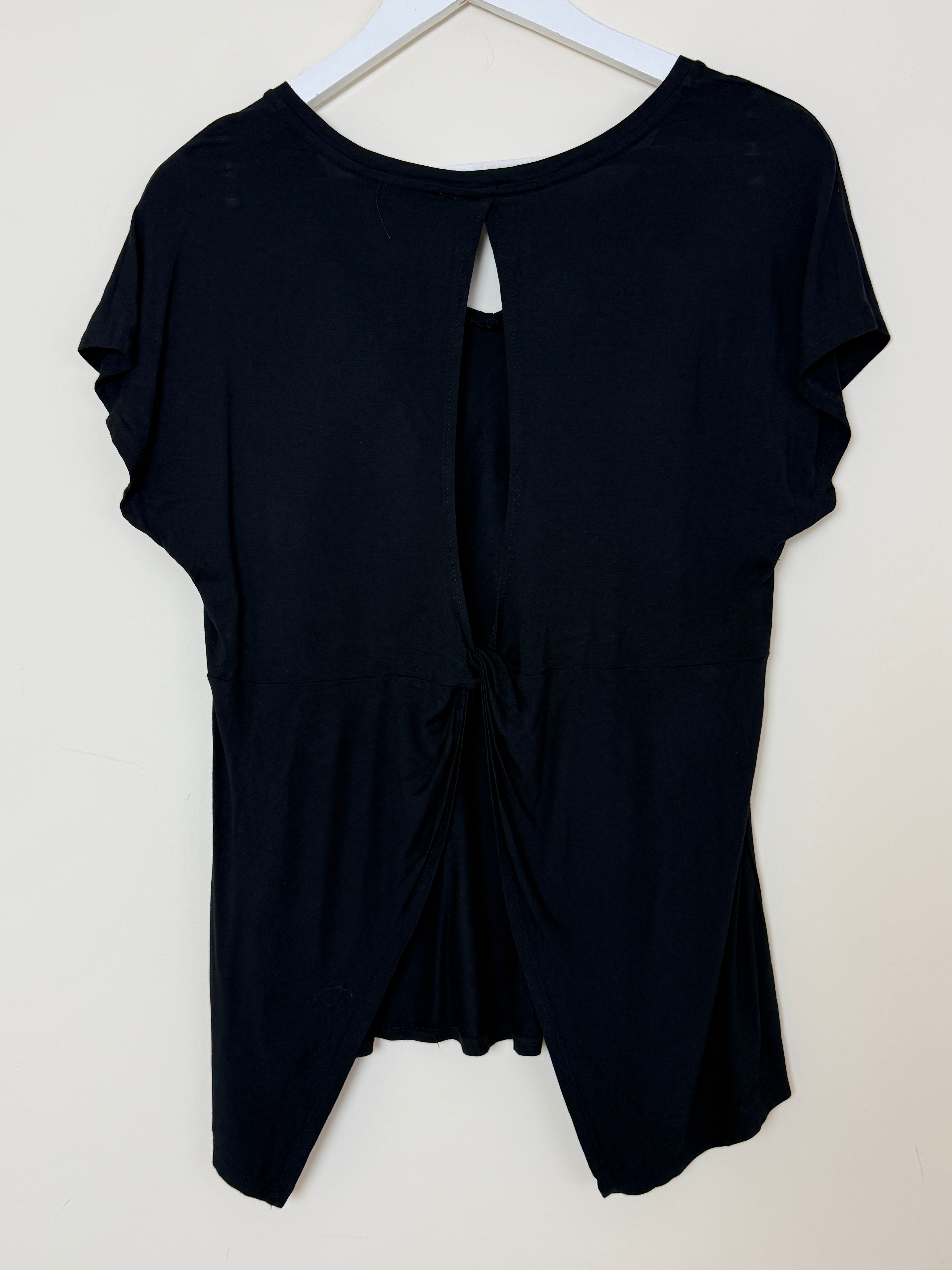 Shopify  Biba Black Gold Logo T Shirt Size 12