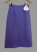 Pitlochry Knitwear of Scotland Vintage BNWT Lilac Wool Pencil Skirt - UK8