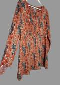 Pepperberry Floral Boho Tunic Dress Size 14 Curvy