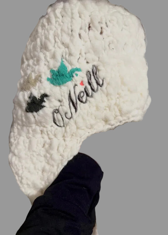 O'Neill Knitted Ivory Beanie Hat One Size