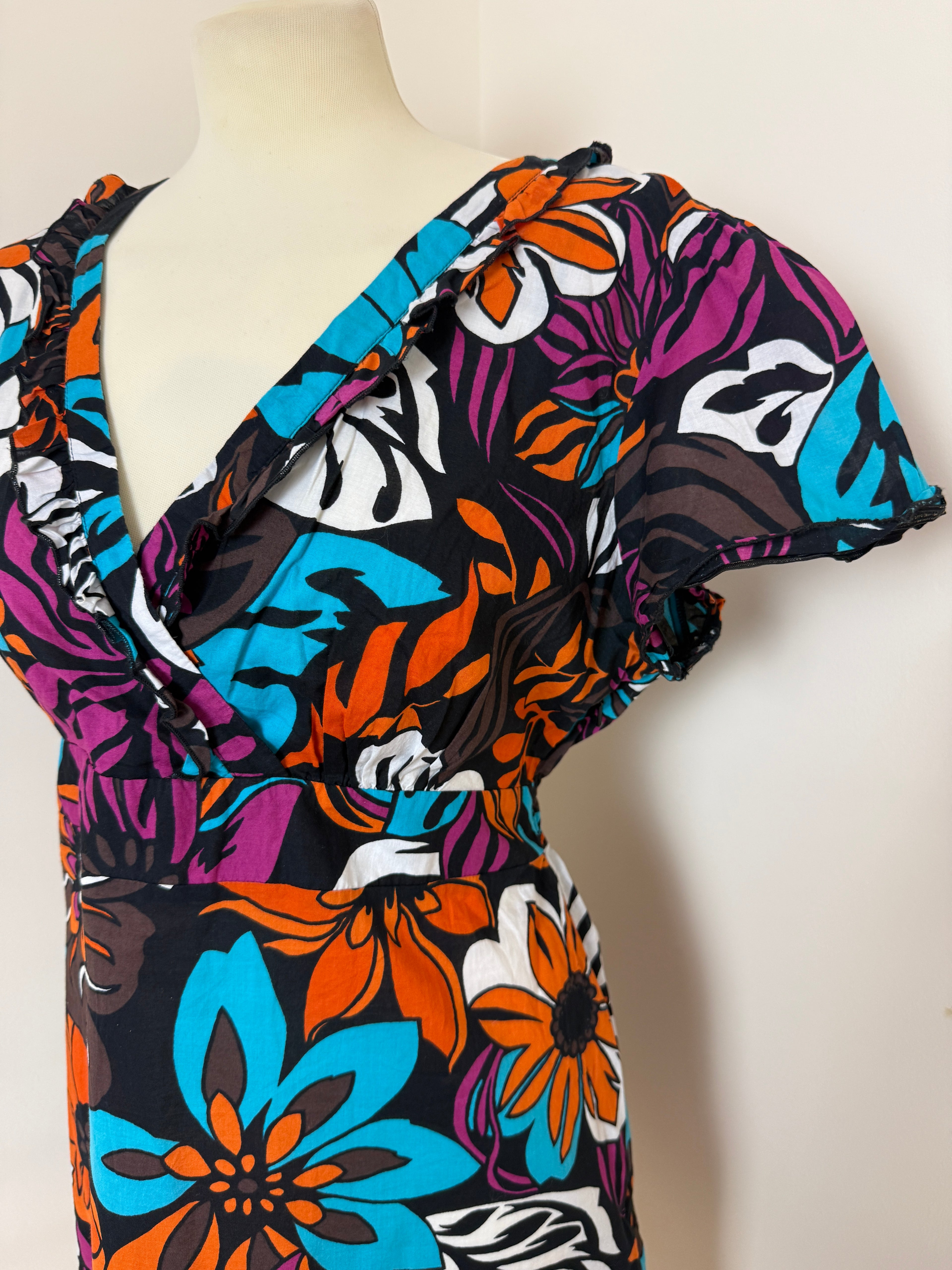 Rocha John Rocha Floral Mini Dress UK16