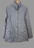 Mountain Warehouse Shore Jacket Grey Waterproof Hooded Outdoor UK12